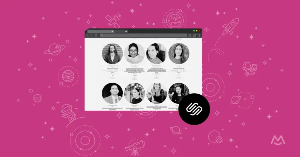 how to create a member directory on squarespace