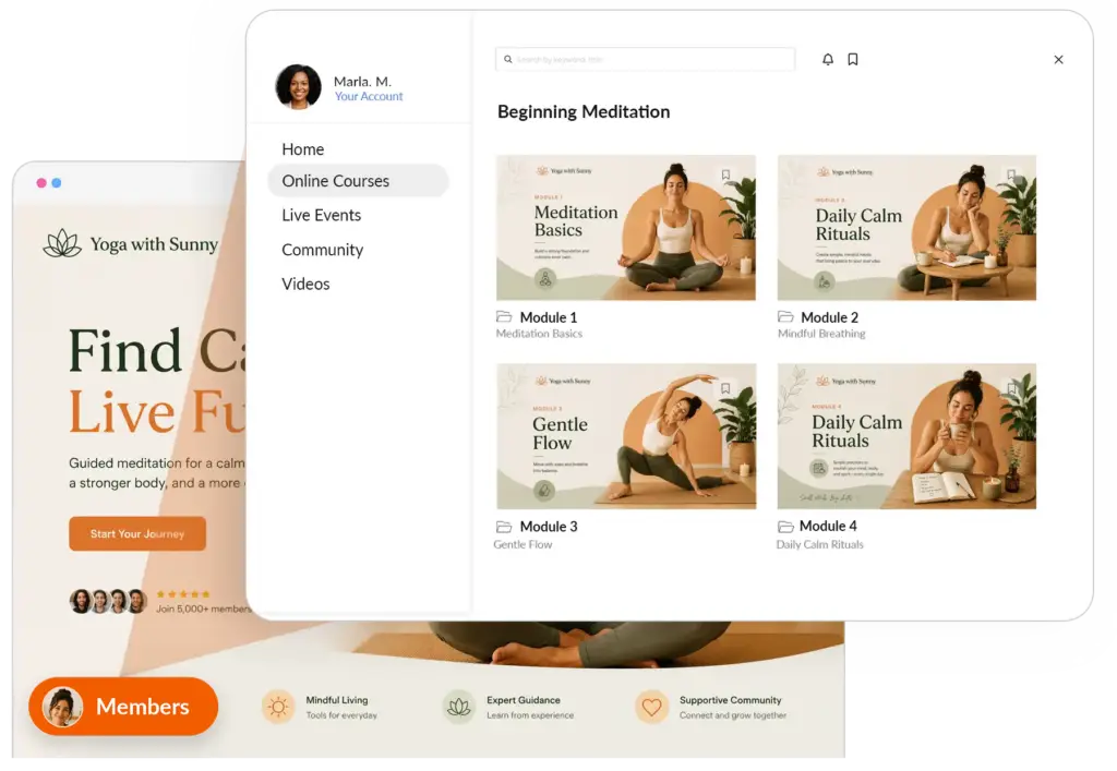 Membership Online Course
