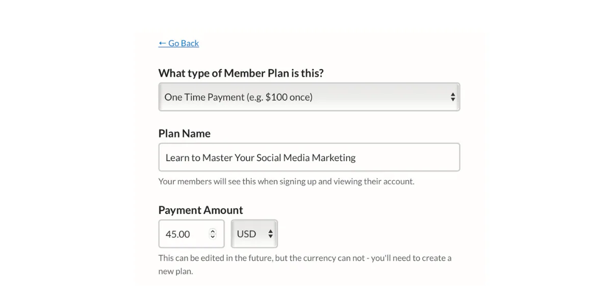 Name the Member Plan