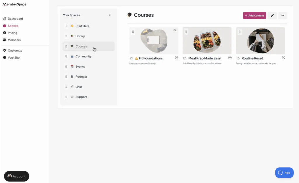 squarespace subscription products with memberspace