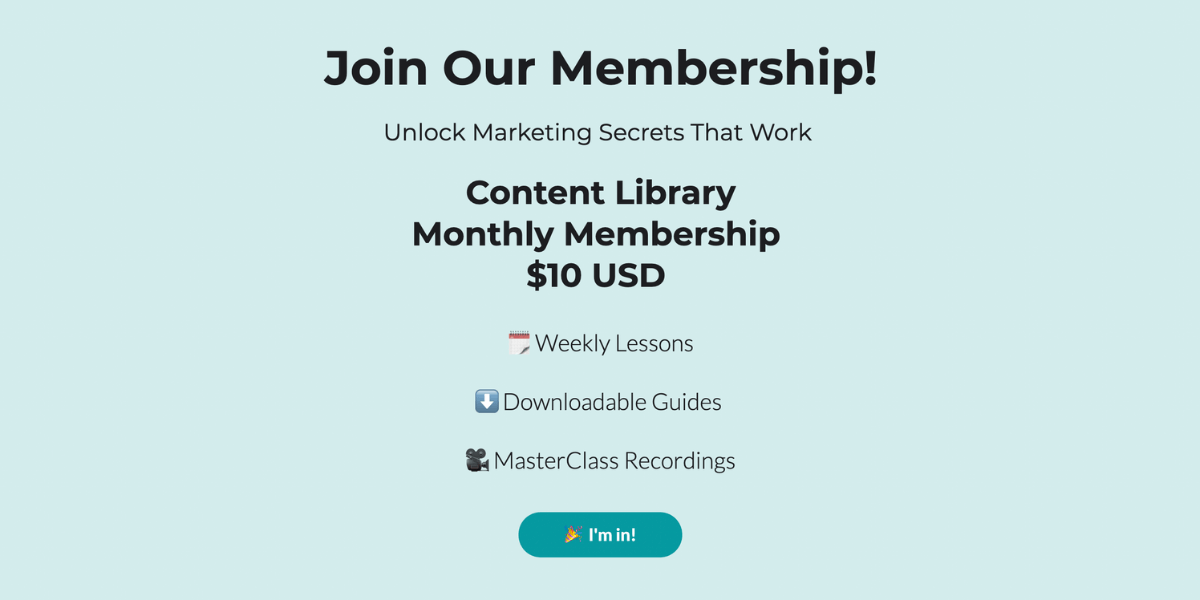 Content Library Membership