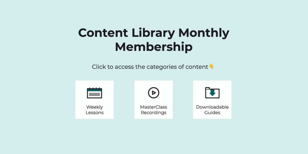 Content Library Categories