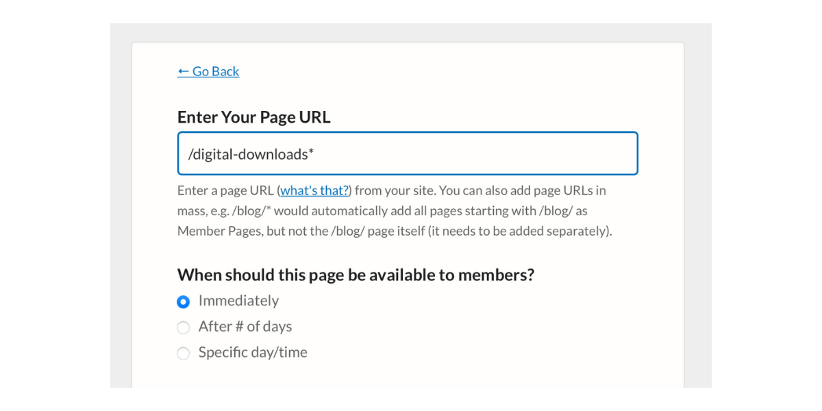 MemberSpace add Member Page