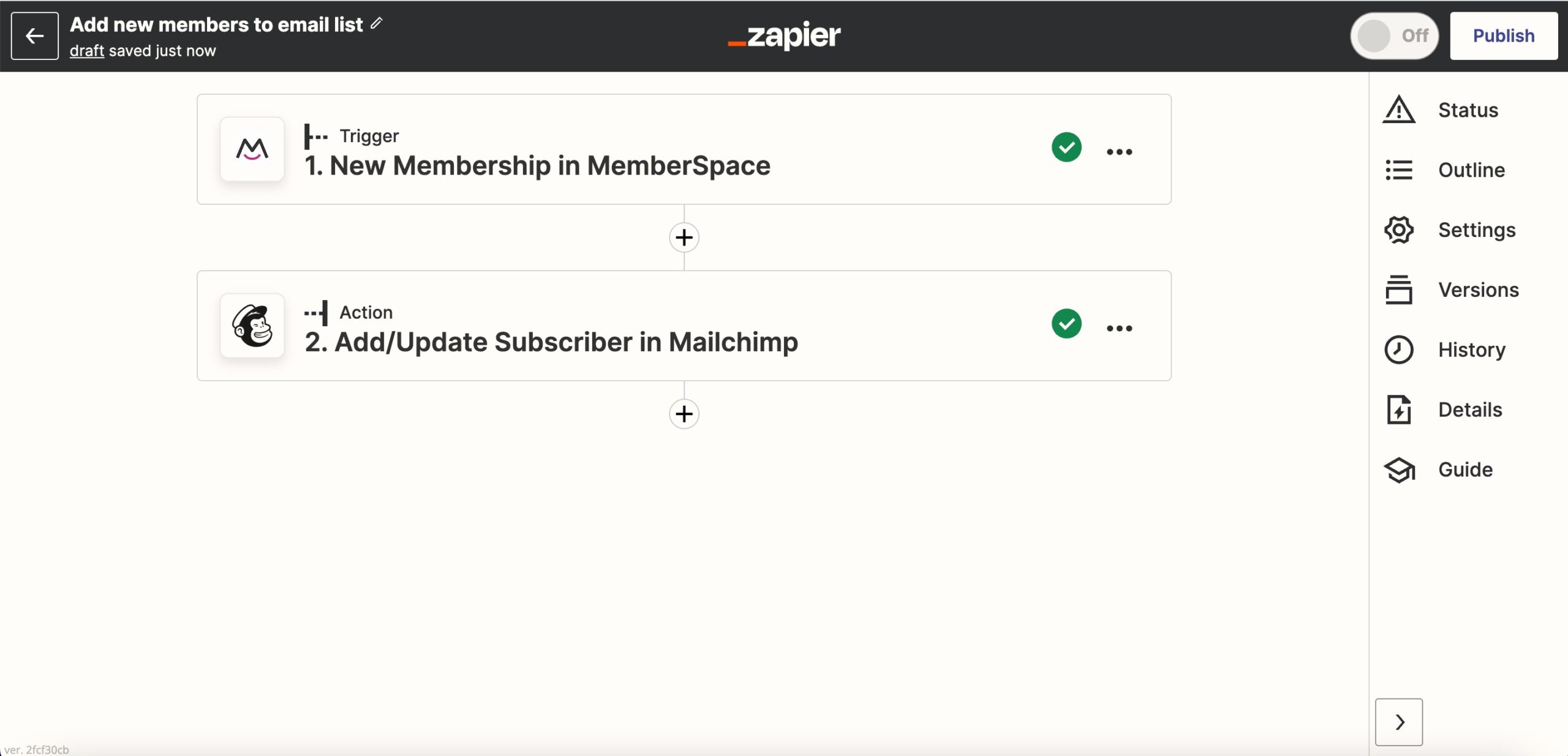 You can automatically add new members to your member onboarding process using Zapier