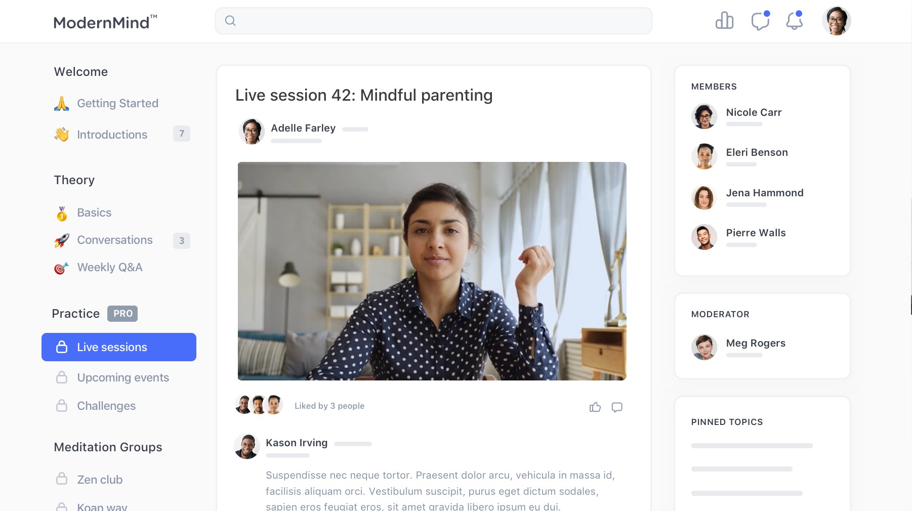 Create a private community-style membership with MemberSpace and Circle