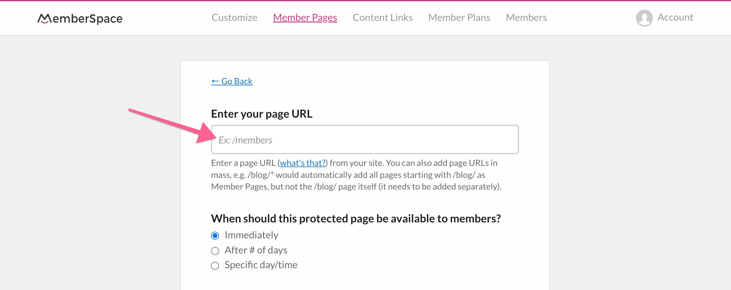 Add in-person event registration pages to MemberSpace and protect them