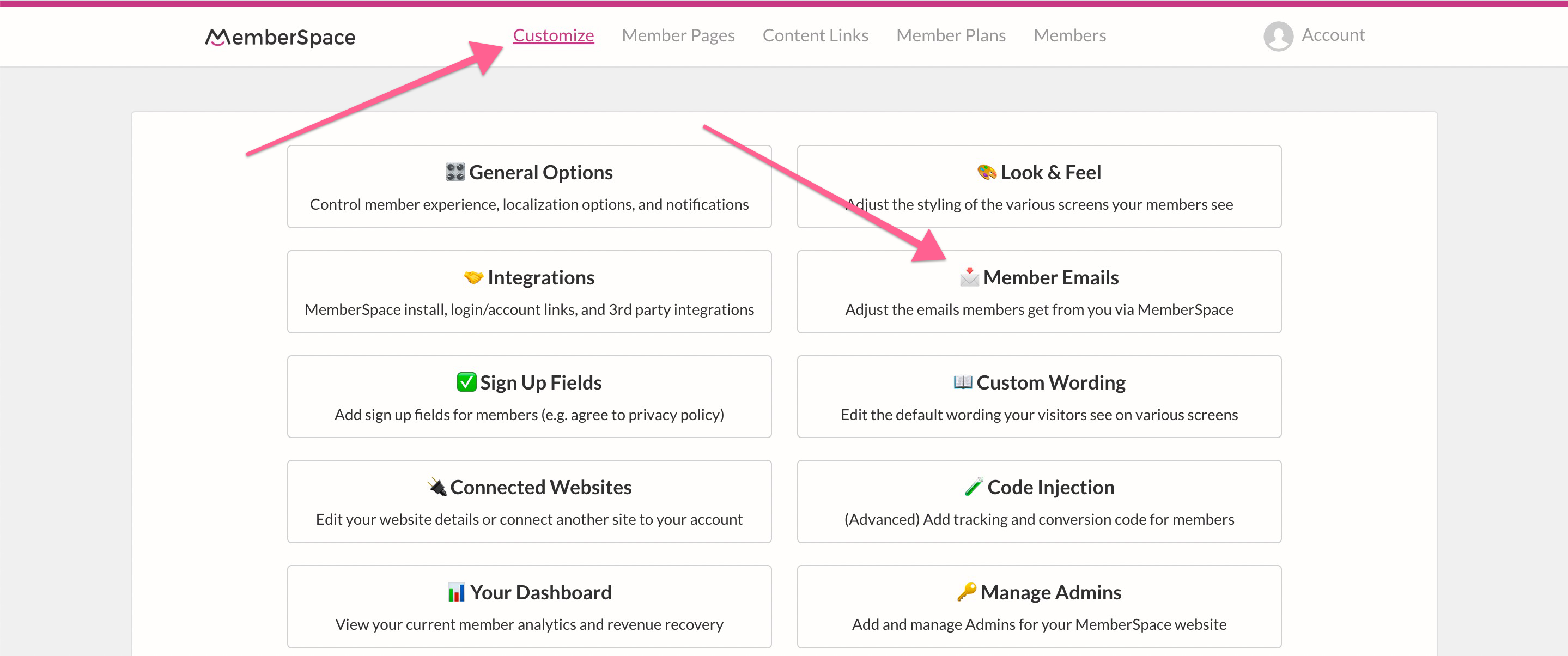 Create a confirmation email for your in-person event