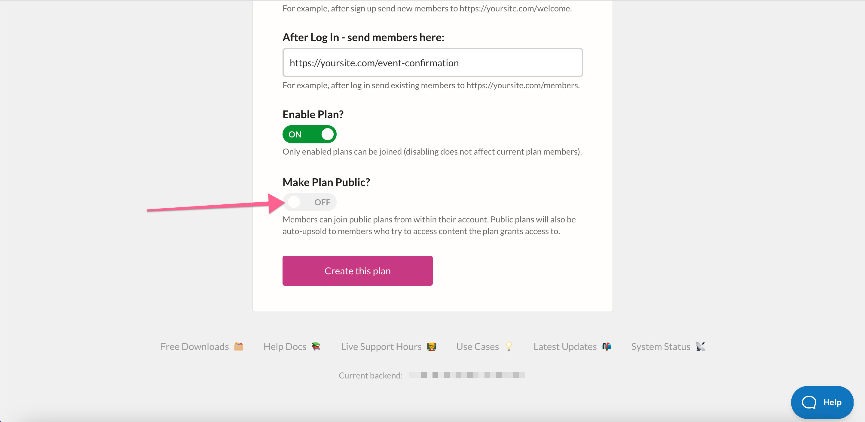 Create private in-person member-only events