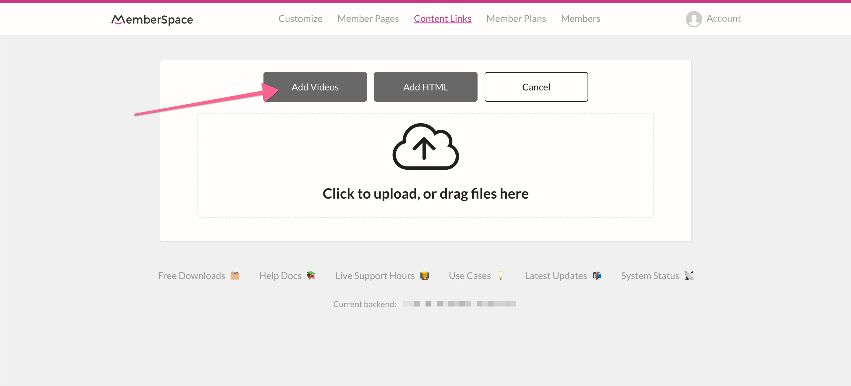 Upload and protect videos for in-person events