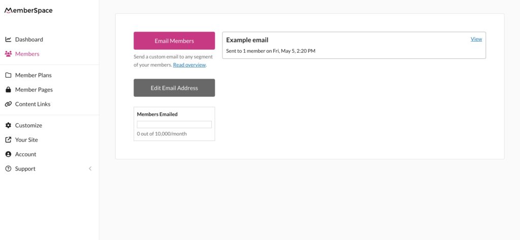 Send emails to members from MemberSpace with Member Messages
