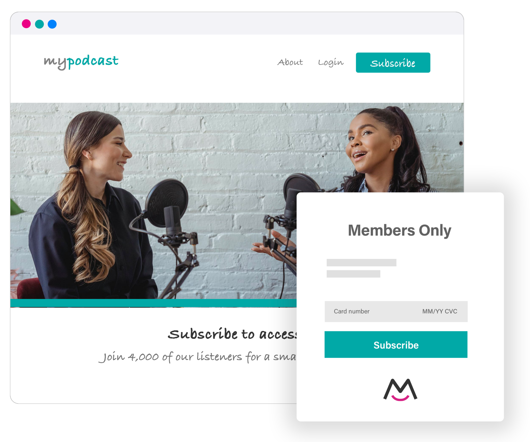 paid podcast membership platform
