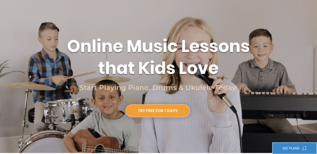 Sell music lessons on your website