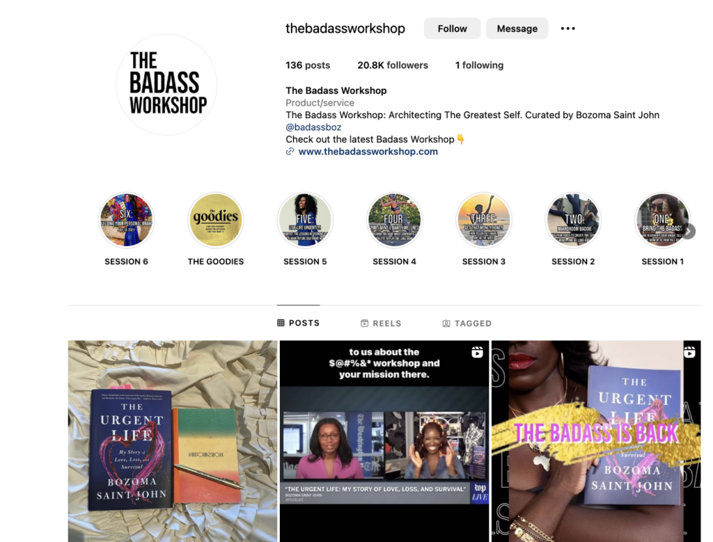 Monetize workshops on instagram