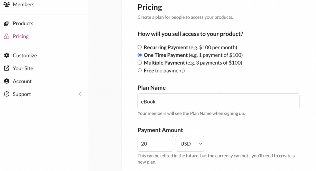 how to sell digital files online pricing