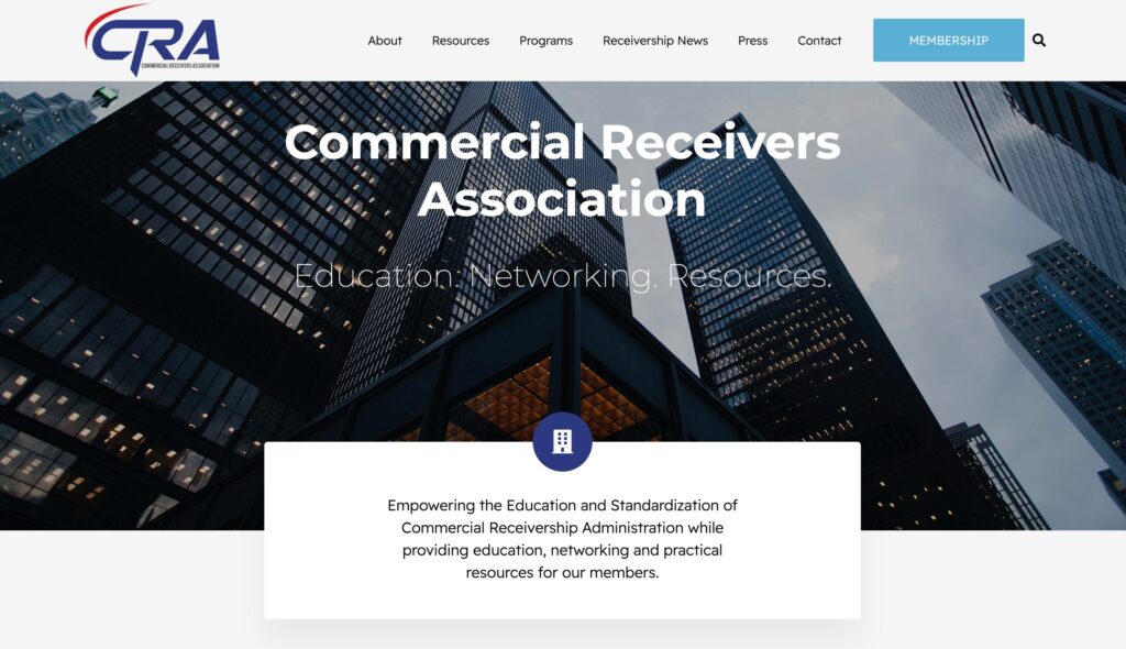 CRA connects receivership professionals across the country