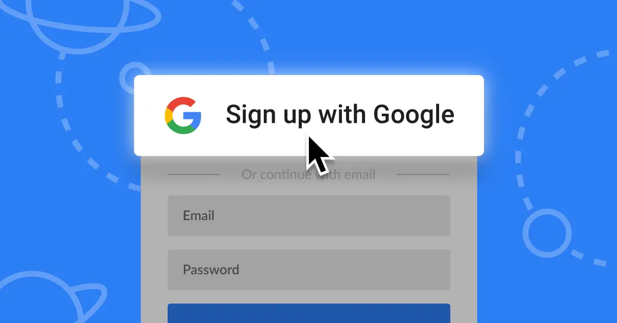 1-Click Google Signup