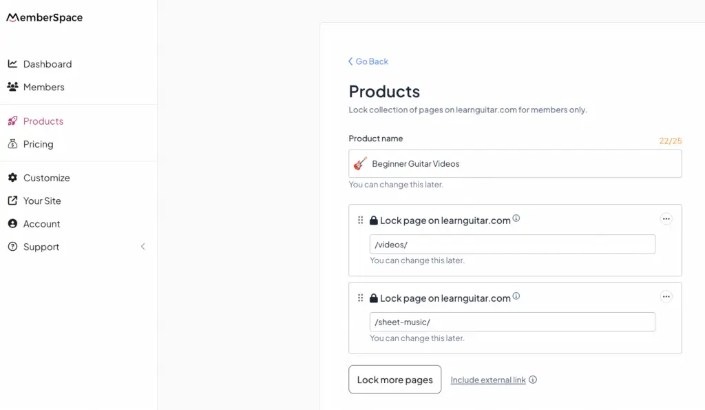 Lock guitar lessons video