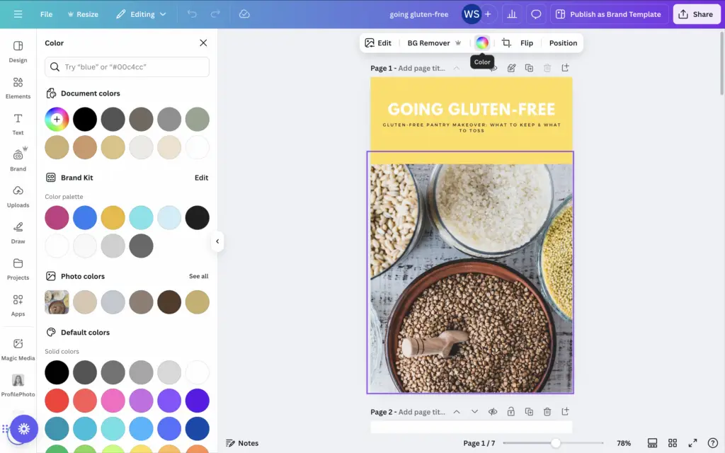 creating Canva digital products
