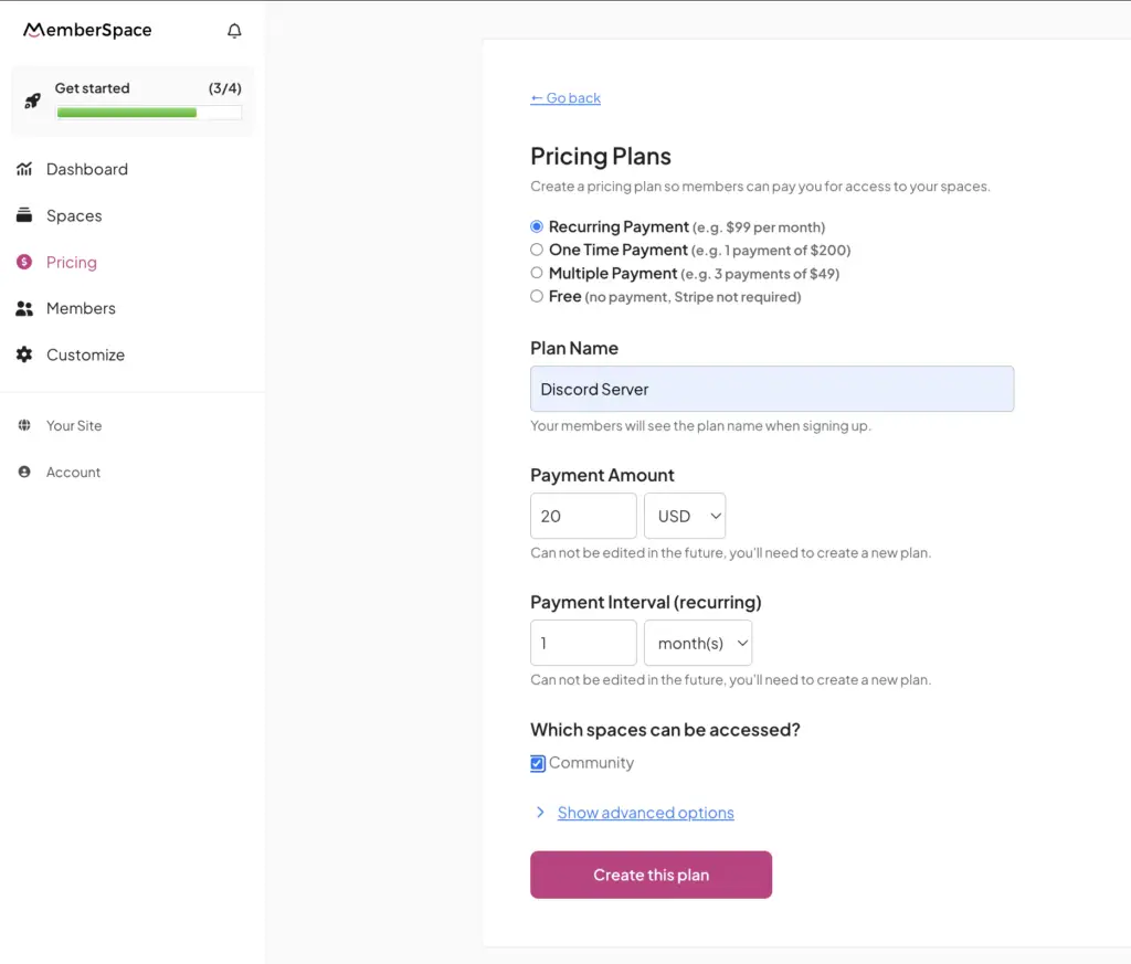 discord server pricing