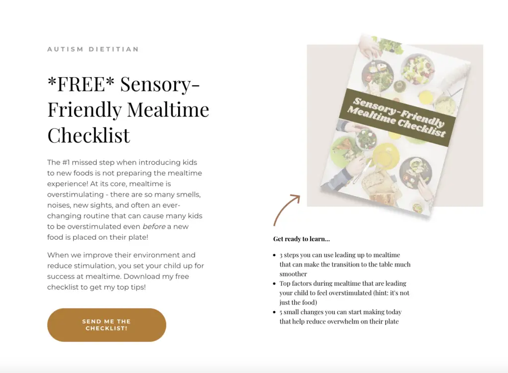 Checklist lead magnet