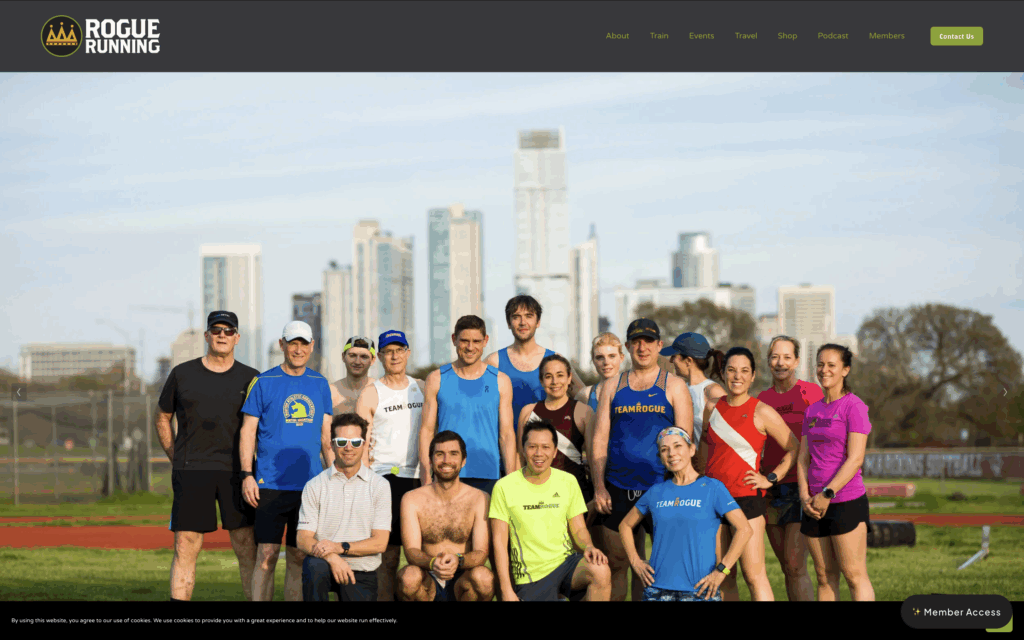 Rogue Running online community