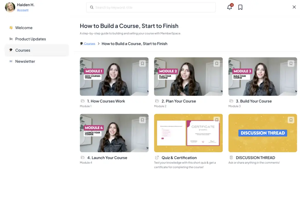 showit online course
