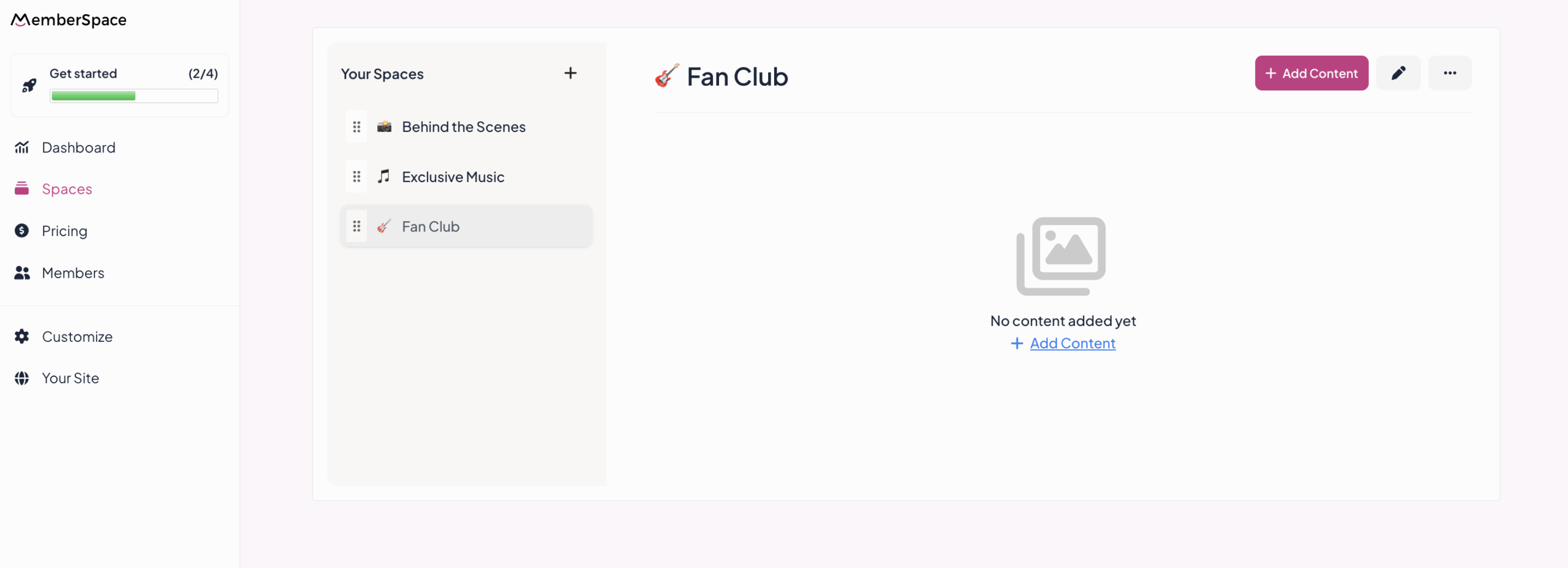 exclusive content for musicians