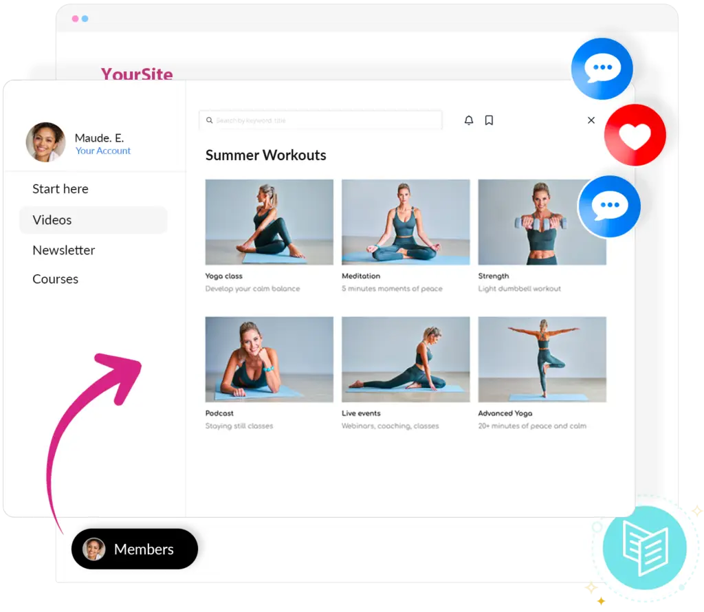 Carrd Membership Software plugin