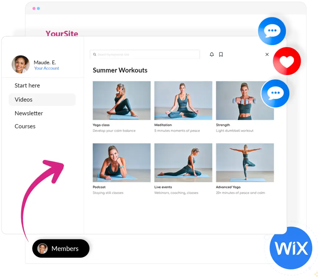 Wix Membership Software plugin