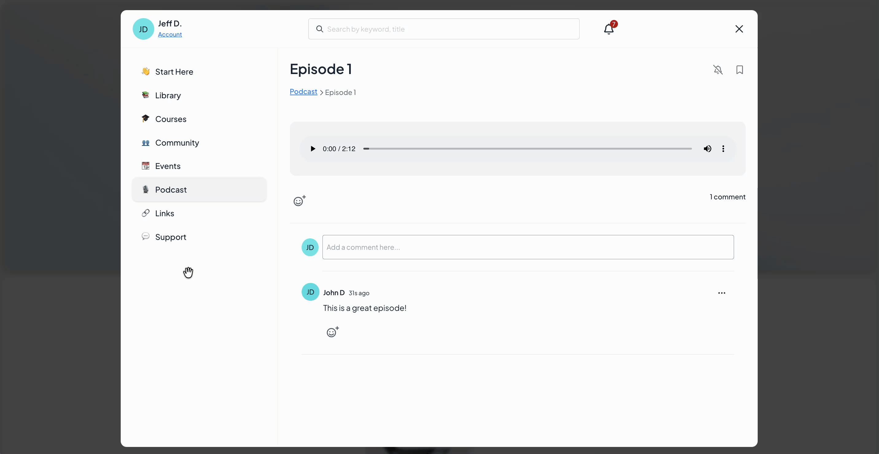 Squarespace community discussion thread example