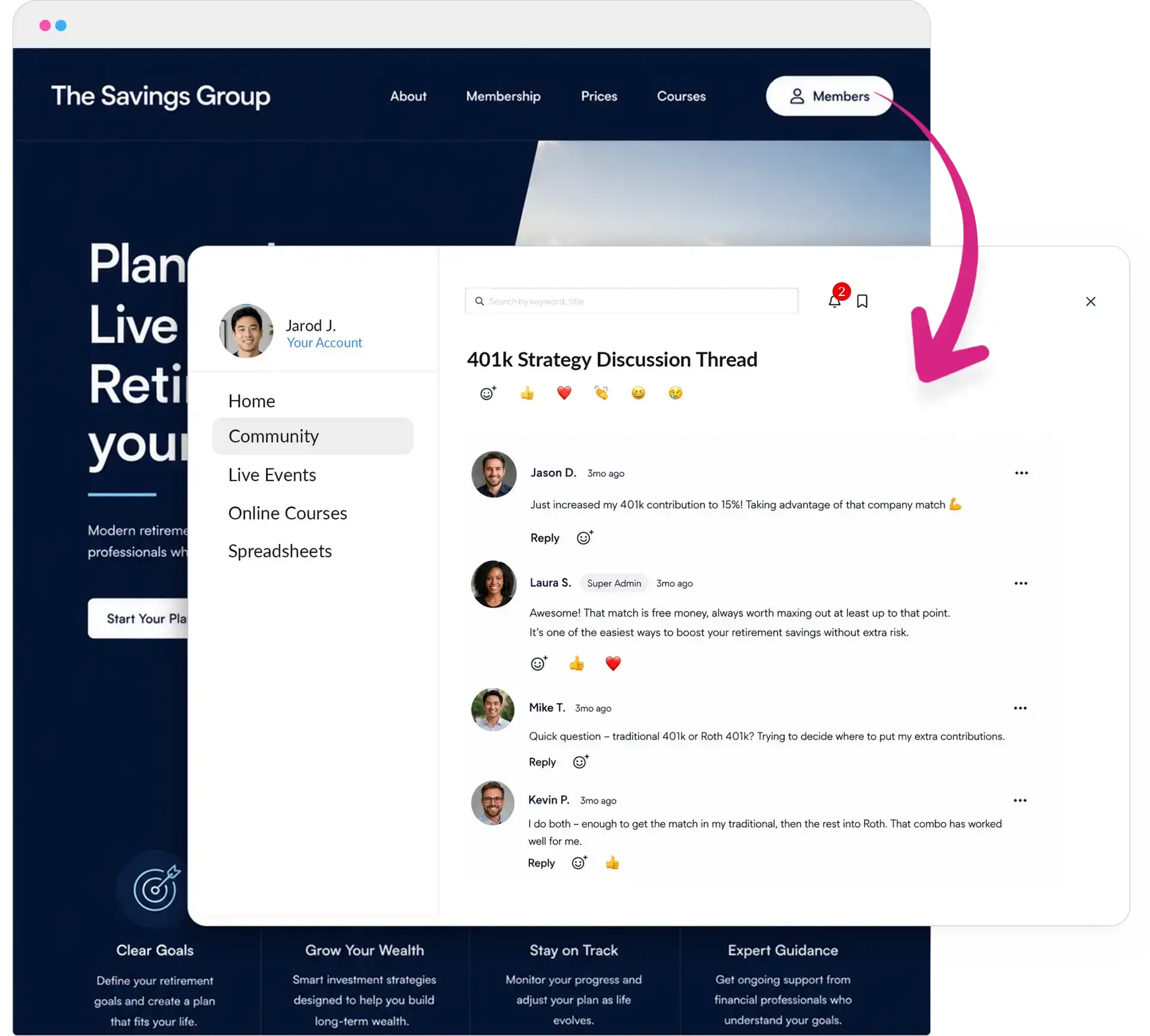 community platform software