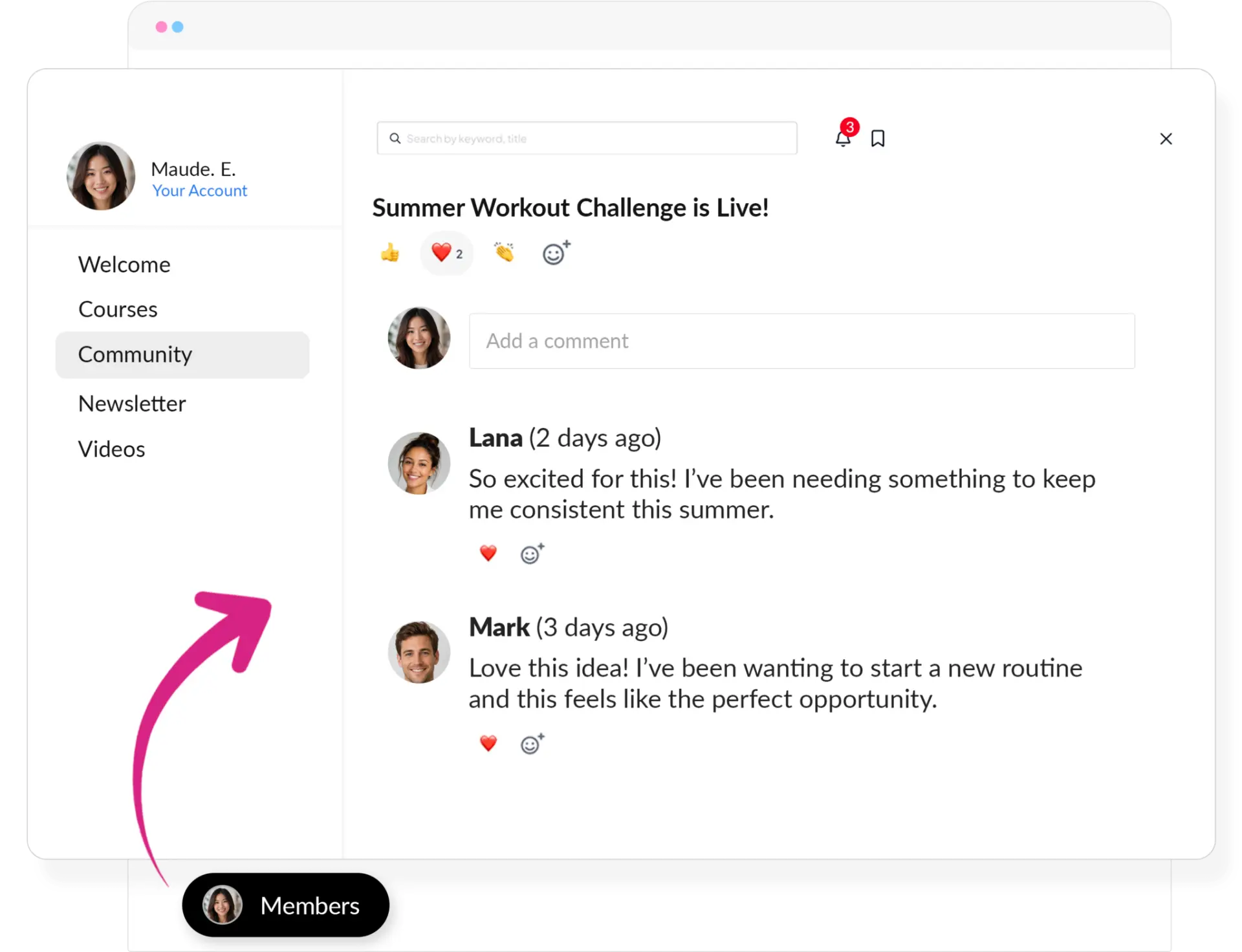 membership community software