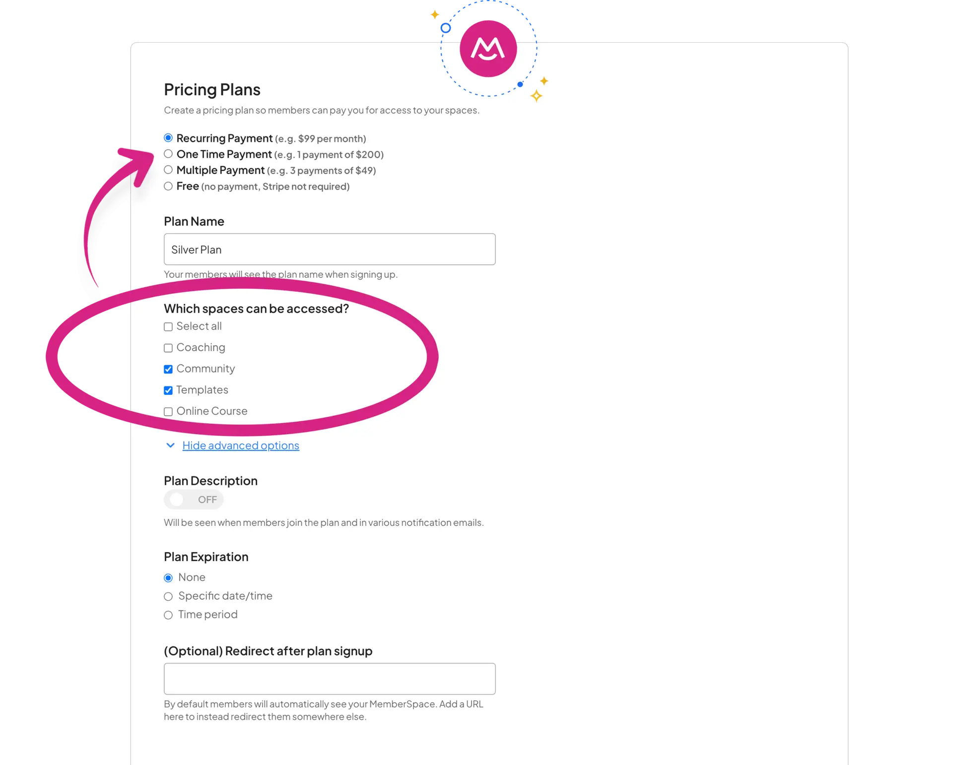 Sell Content and products Across Tiers on Squarespace membersips
